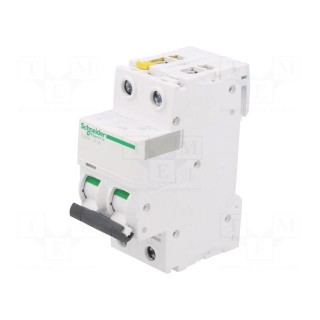 Circuit breaker | 400VAC | Inom: 4A | Poles: 2 | for DIN rail mounting