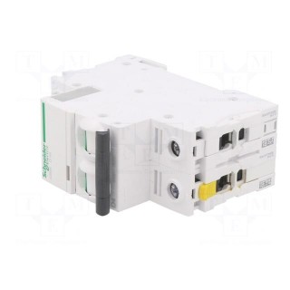 Circuit breaker | 400VAC | Inom: 4A | Poles: 2 | for DIN rail mounting