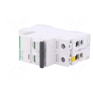 Circuit breaker | 400VAC | Inom: 50A | Poles: 2 | Charact: C | 6kA | IP20