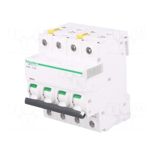 Circuit breaker | 400VAC | Inom: 50A | Poles: 4 | DIN | Charact: C | 6kA