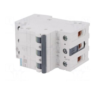 Circuit breaker | 400VAC | Inom: 63A | Poles: 3 | Charact: B | 6kA | IP20