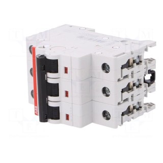 Circuit breaker | 400VAC | Inom: 63A | Poles: 3 | Charact: C | 6kA | IP20