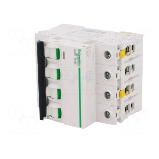 Circuit breaker | 400VAC | Inom: 63A | Poles: 4 | DIN | Charact: D | 6kA