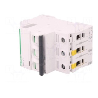 Circuit breaker | 400VAC | Inom: 6A | Poles: 3 | DIN | Charact: C | 10kA