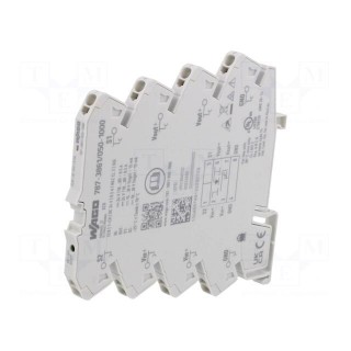 Circuit breaker | Inom: 0.5A | for DIN rail mounting | IP20 | MCB