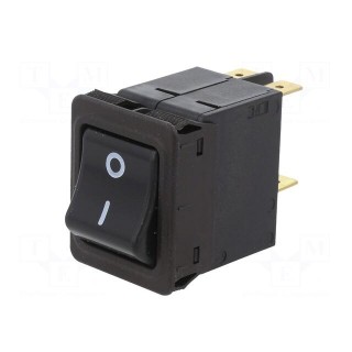 Circuit breaker | Urated: 240VAC | 16A | DPST | Poles: 2 | MCB