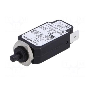 Circuit breaker | Urated: 240VAC | 48VDC | 2A | SPST | Poles: 1 | screw