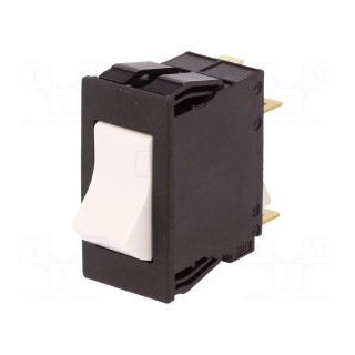 Circuit breaker | Urated: 240VAC | 60VDC | 10A | DPST | Poles: 2 | 35g