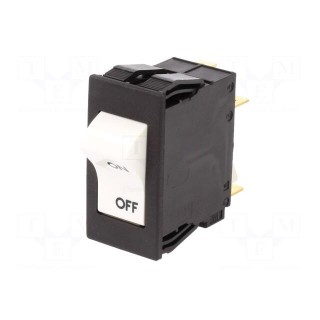 Circuit breaker | Urated: 240VAC | 60VDC | 14A | DPST | Poles: 2 | SNAP-IN