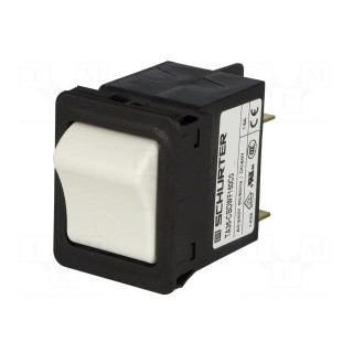 Circuit breaker | Urated: 240VAC | 60VDC | 15A | DPST | Poles: 2 | 34x26mm