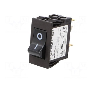 Circuit breaker | Urated: 240VAC | 60VDC | 16A | DPST | Poles: 2 | 35g