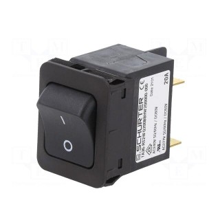 Circuit breaker | Urated: 240VAC | 60VDC | 20A | DPST | 34x26mm | MCB