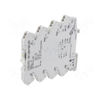 Circuit breaker | Urated: 24VDC | Inom: 1A | Poles: 1 | IP20 | 1262142h