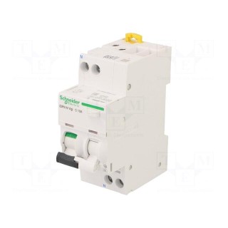 RCBO breaker | Inom: 10A | Ires: 30mA | Max surge current: 250A | IP20