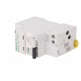 RCBO breaker | Inom: 25A | Ires: 30mA | Max surge current: 250A | IP20