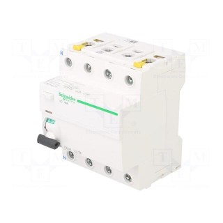 RCD breaker | Inom: 40A | Ires: 100mA | Poles: 4 | 400VAC | IP20 | 1÷25mm2