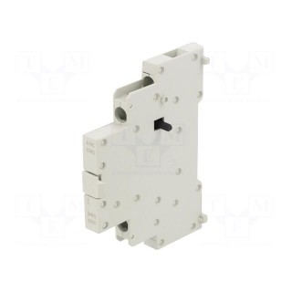 Auxiliary contacts | NC + NO | side | Leads: screw terminals | MPE25