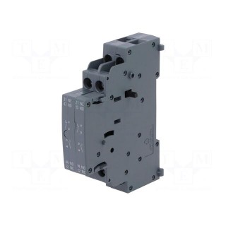 Auxiliary contacts | NC x2,NO x2 | side | Leads: screw terminals