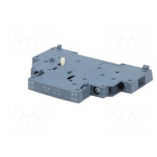 Auxiliary contacts | NO + NC | side | Leads: screw terminals | 3RV2
