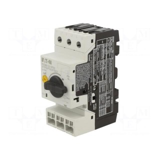 Motor breaker | 0.75kW | 220÷690VAC | for DIN rail mounting | IP20