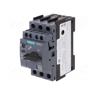 Motor breaker | 1.1kW | NO + NC | 220÷690VAC | for DIN rail mounting