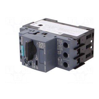 Motor breaker | 1.1kW | NO + NC | 220÷690VAC | for DIN rail mounting