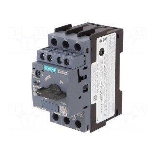 Motor breaker | 11kW | NO + NC | 220÷690VAC | for DIN rail mounting