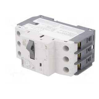 Motor breaker | 15kW | 220÷690VAC | for DIN rail mounting | IP20