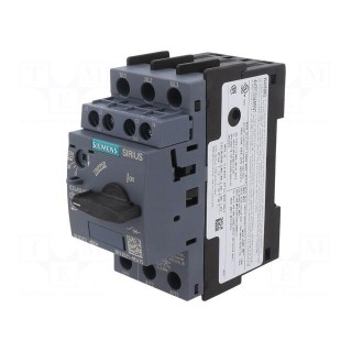 Motor breaker | 15kW | NO + NC | 220÷690VAC | for DIN rail mounting