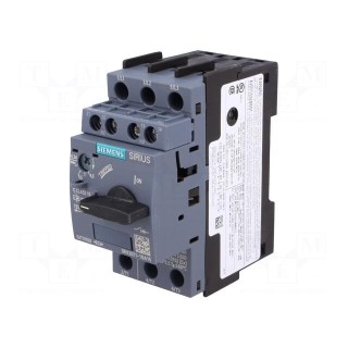 Motor breaker | 2.2kW | NO + NC | 220÷690VAC | for DIN rail mounting