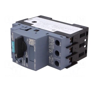 Motor breaker | 2.2kW | NO + NC | 220÷690VAC | for DIN rail mounting