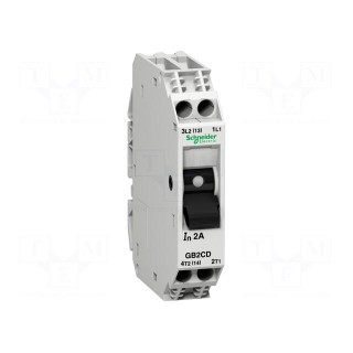 Motor breaker | 250VAC | for DIN rail mounting | IP20 | -20÷60°C