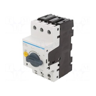 Motor breaker | 4kW | 230VAC | for DIN rail mounting | 6.3÷10A | IP20