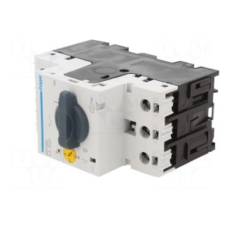 Motor breaker | 4kW | 230VAC | for DIN rail mounting | 6.3÷10A | IP20