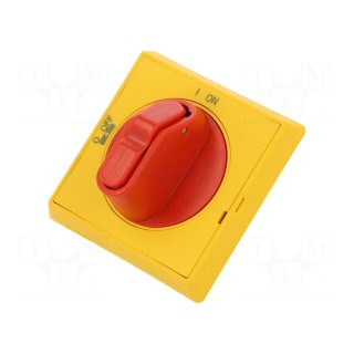 Knob | Colour: red/yellow