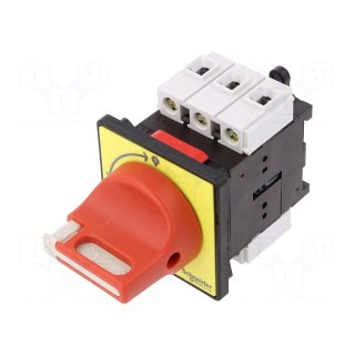 Main emergency switch-disconnector | Poles: 3 | 12A | TeSys VARIO