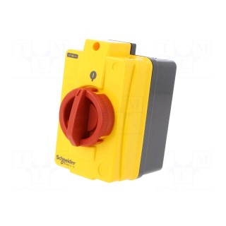 Main emergency switch-disconnector | Poles: 3 | flush mounting