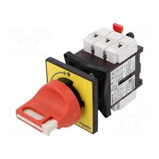 Main emergency switch-disconnector | Poles: 3 | on panel | 40A | IP65