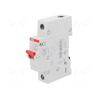 Switch-disconnector | Poles: 1 | for DIN rail mounting | 16A | 240VAC