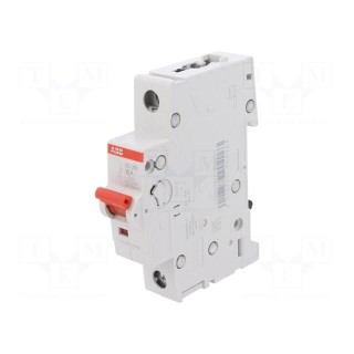 Switch-disconnector | Poles: 1 | for DIN rail mounting | 16A | 253VAC