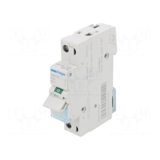 Switch-disconnector | Poles: 1 | for DIN rail mounting | 32A | 230VAC