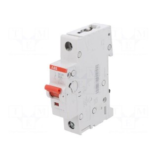Switch-disconnector | Poles: 1 | for DIN rail mounting | 50A | 253VAC