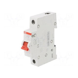 Switch-disconnector | Poles: 1 | for DIN rail mounting | 63A | 240VAC