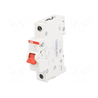 Switch-disconnector | Poles: 1 | for DIN rail mounting | 63A | 253VAC
