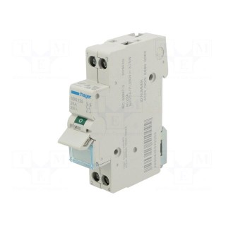 Switch-disconnector | Poles: 2 | for DIN rail mounting | 25A | 230VAC