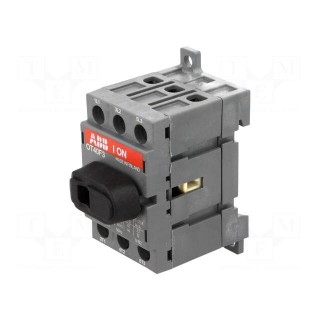Switch-disconnector | Poles: 3 | for DIN rail mounting | 40A | OT