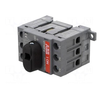 Switch-disconnector | Poles: 3 | for DIN rail mounting | 40A | OT