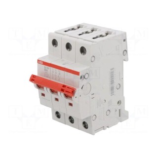 Switch-disconnector | Poles: 3 | for DIN rail mounting | 50A | 400VAC