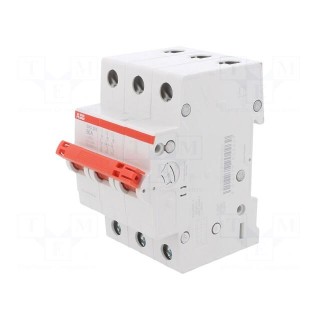 Switch-disconnector | Poles: 3 | for DIN rail mounting | 50A | 415VAC