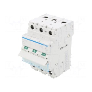 Switch-disconnector | Poles: 3 | for DIN rail mounting | 63A | 400VAC